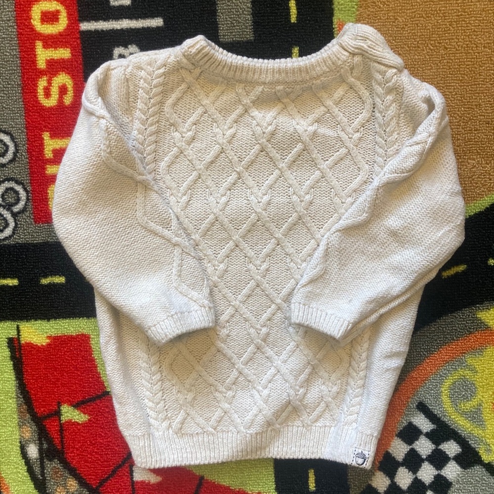 H&M Kids Cable Knit Pullover Sweater // 2T